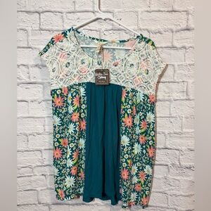 Matilda Jane Dream Chasers It’s the Weekend Top, sz Medium, NWT